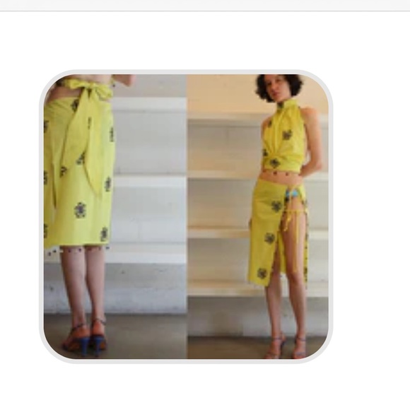 Supriya LeLe skirt and top sold as set - Picture 2 of 6